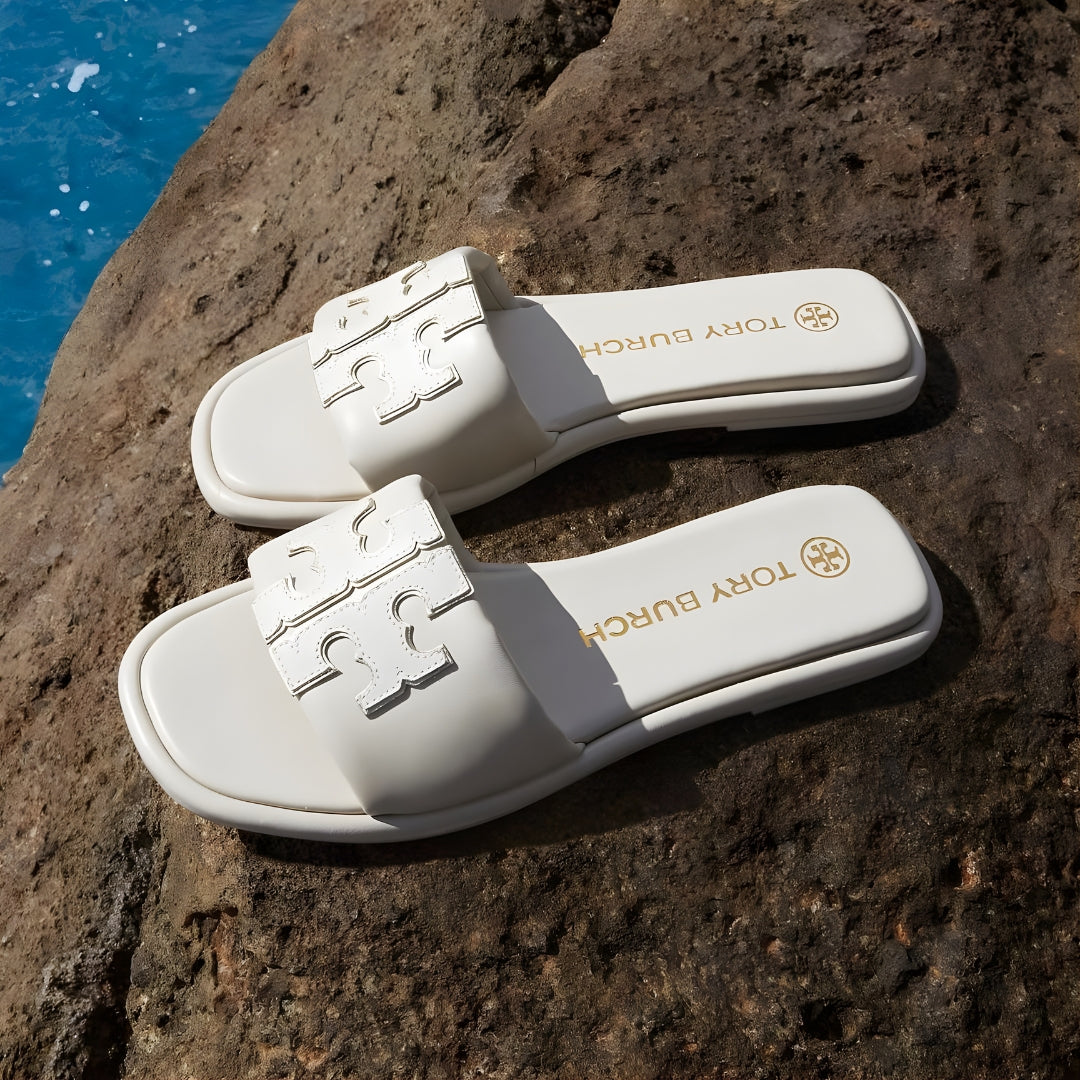 Tory.Burch DOUBLE T SPORT SLIDE