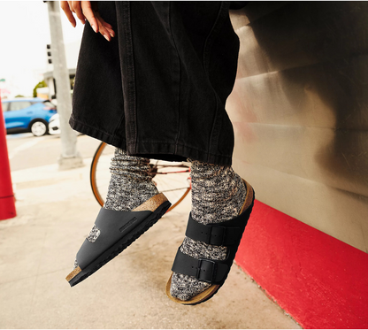 BIRKEN.STOCK Two Strap Recovery Slide Sandals Arizona