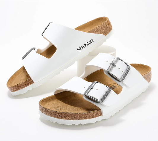 BIRKEN.STOCK Two Strap Recovery Slide Sandals Arizona