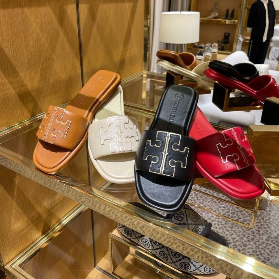 Tory.Burch DOUBLE T SPORT SLIDE