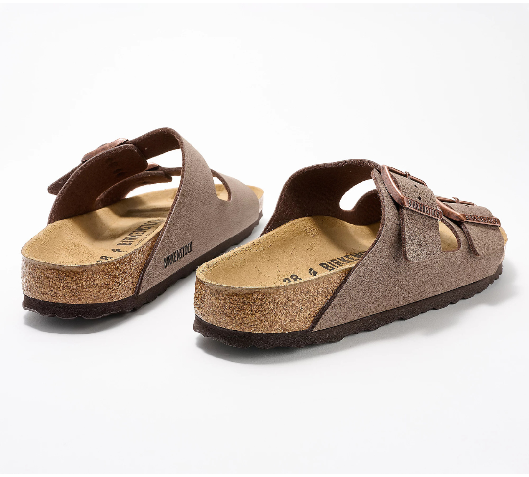 BIRKEN.STOCK Two Strap Recovery Slide Sandals Arizona