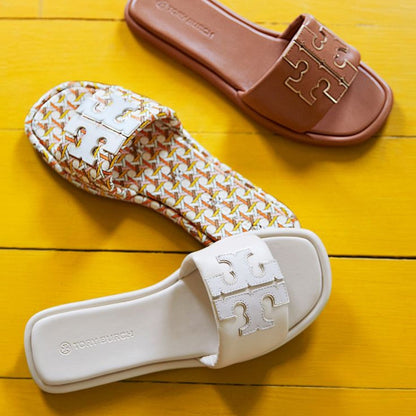 Tory.Burch DOUBLE T SPORT SLIDE