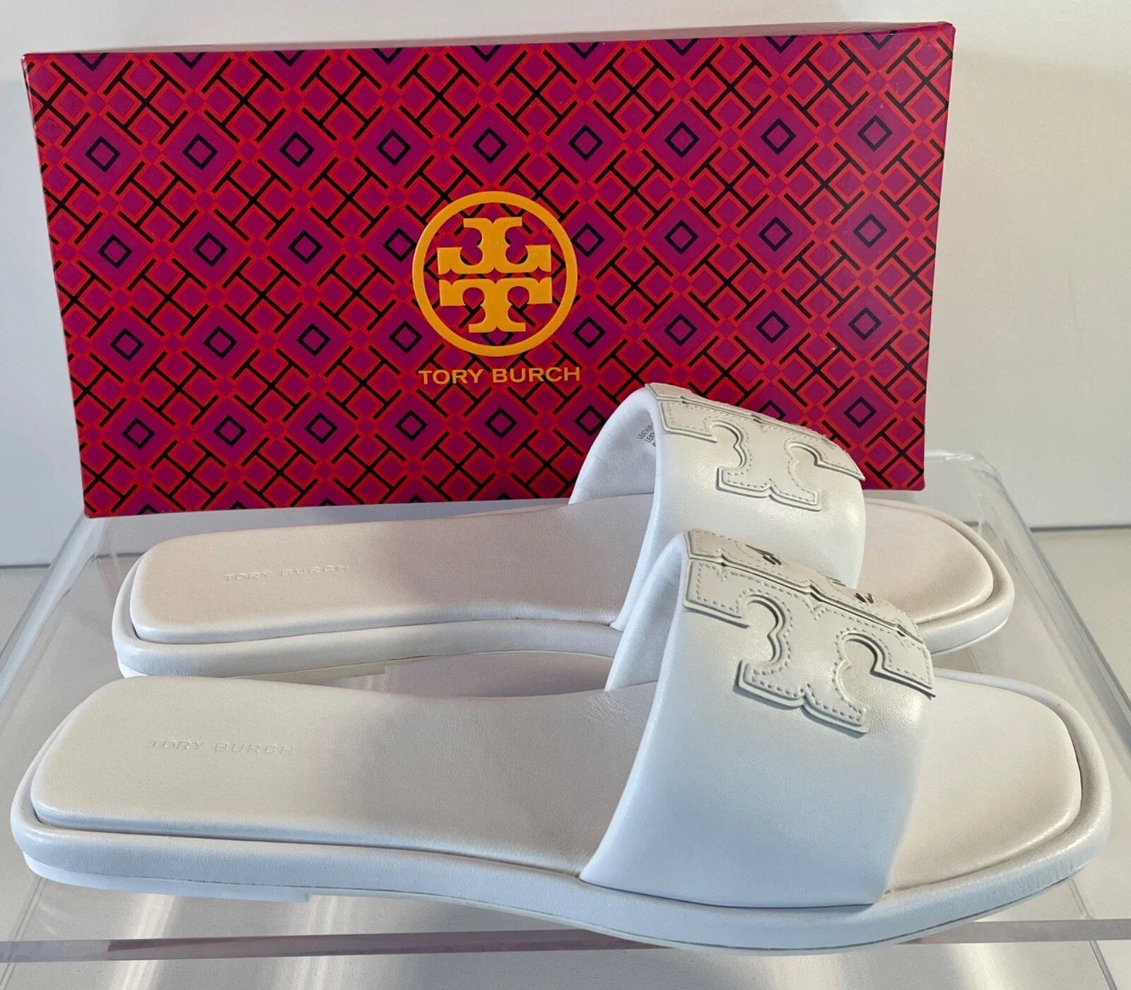 Tory.Burch DOUBLE T SPORT SLIDE
